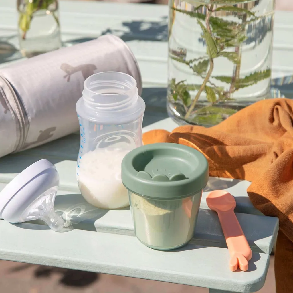 Ozzo Opbevaringsbøtte 3 stk. 150 ml, Pudder Børn Børneskåle
