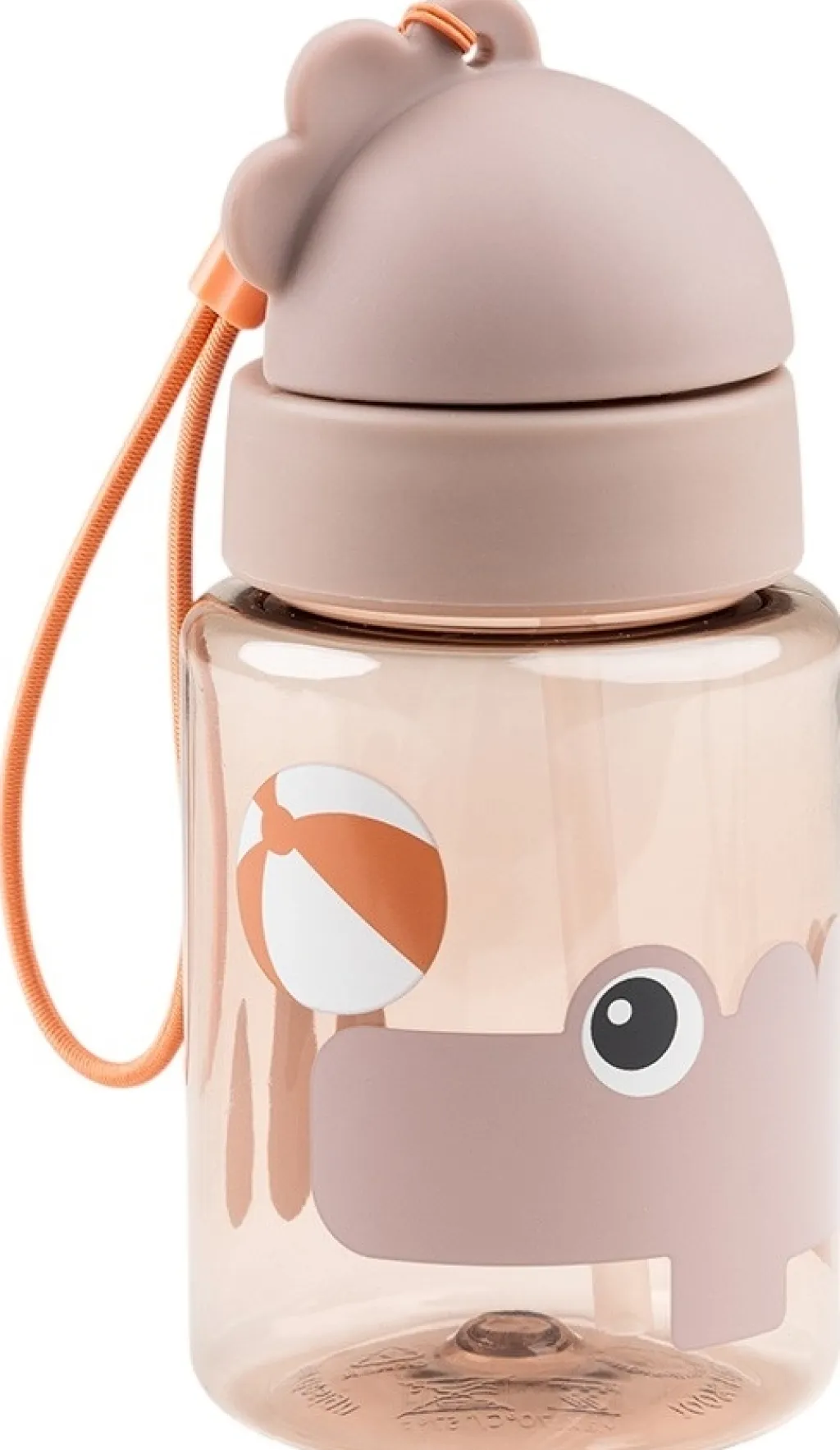 New Playground Drikkedunk m. Sugerør 280 ml, Børn Drikkedunke Til Børn|Opbevaring Til Køkkenet