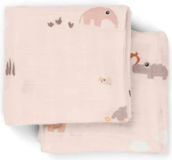 Clearance Playground Stofble 2 stk 65x65 cm, Børn Stofbleer|Stofbleer