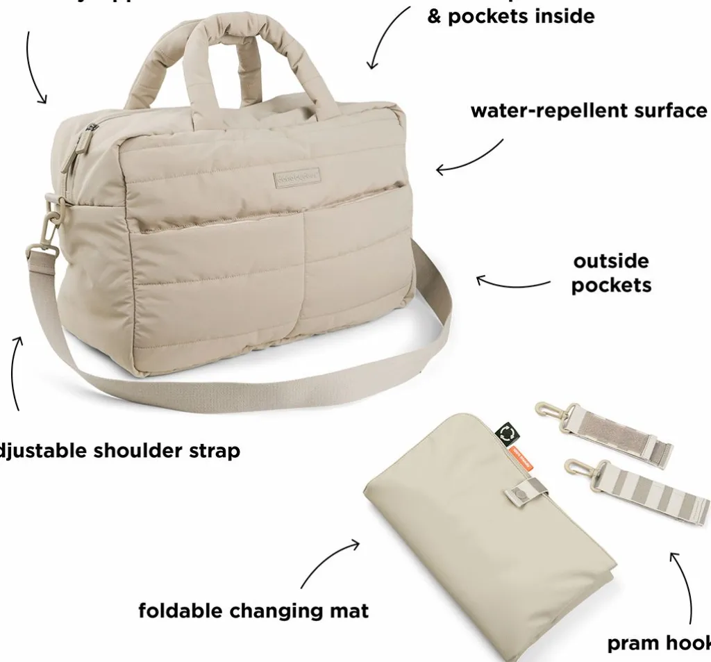 Best Quiltet Pusletaske 41x29 cm, Børn Tasker Og Muleposer|Pusletilbehør