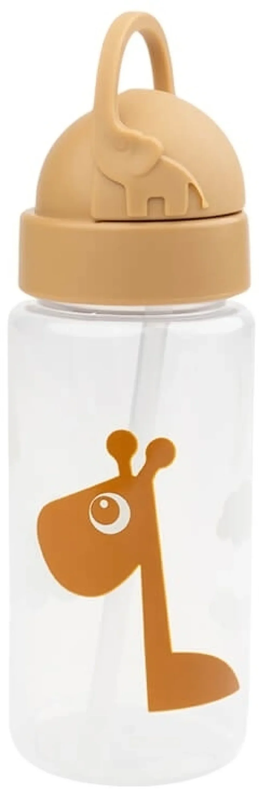 Børn Done By Deer Drikkedunke Til Børn|Opbevaring Til Køkkenet > Raffi Drikkedunk m. Sugerør 350 ml, Mustard