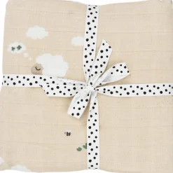 New Done By Deer Tiny Farm Babysvøb 120 cm, Sand