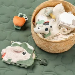 Discount Done By Deer Tiny Farm Sensorisk Babyaktivitetsbog 15x11 cm, Multi