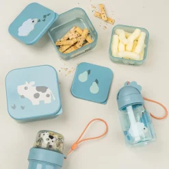 Best Tiny Farm Snackbokssæt 3 Dele, Børn Madkasser Til Børn