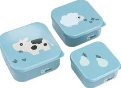 Best Tiny Farm Snackbokssæt 3 Dele, Børn Madkasser Til Børn