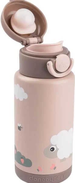 Børn Done By Deer Drikkedunke Til Børn|Opbevaring Til Køkkenet > Tiny Farm Termoflaske 340 ml,