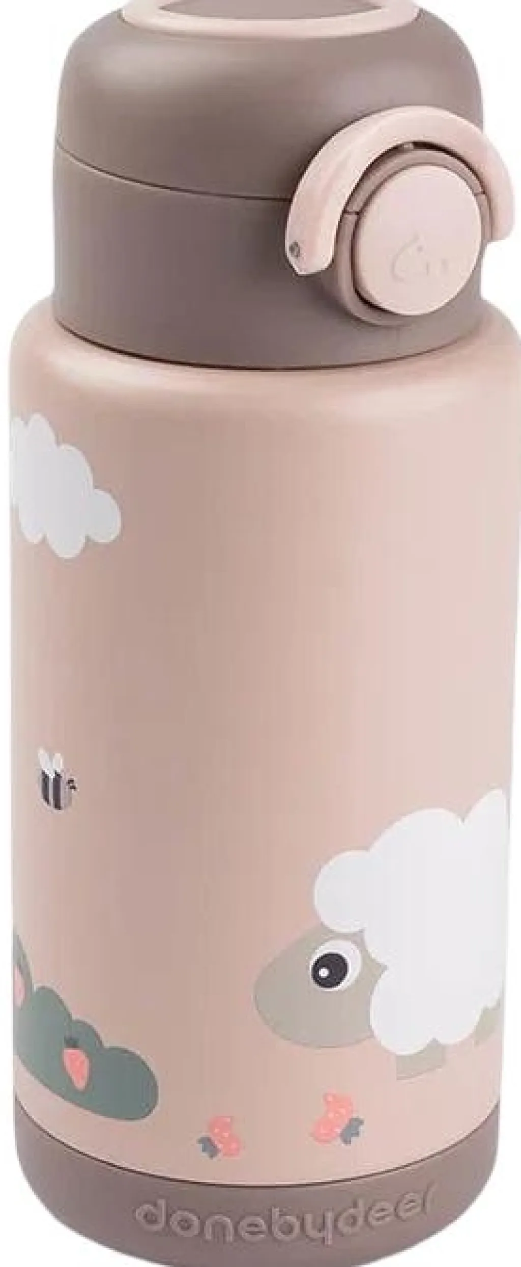 Børn Done By Deer Drikkedunke Til Børn|Opbevaring Til Køkkenet > Tiny Farm Termoflaske 340 ml,