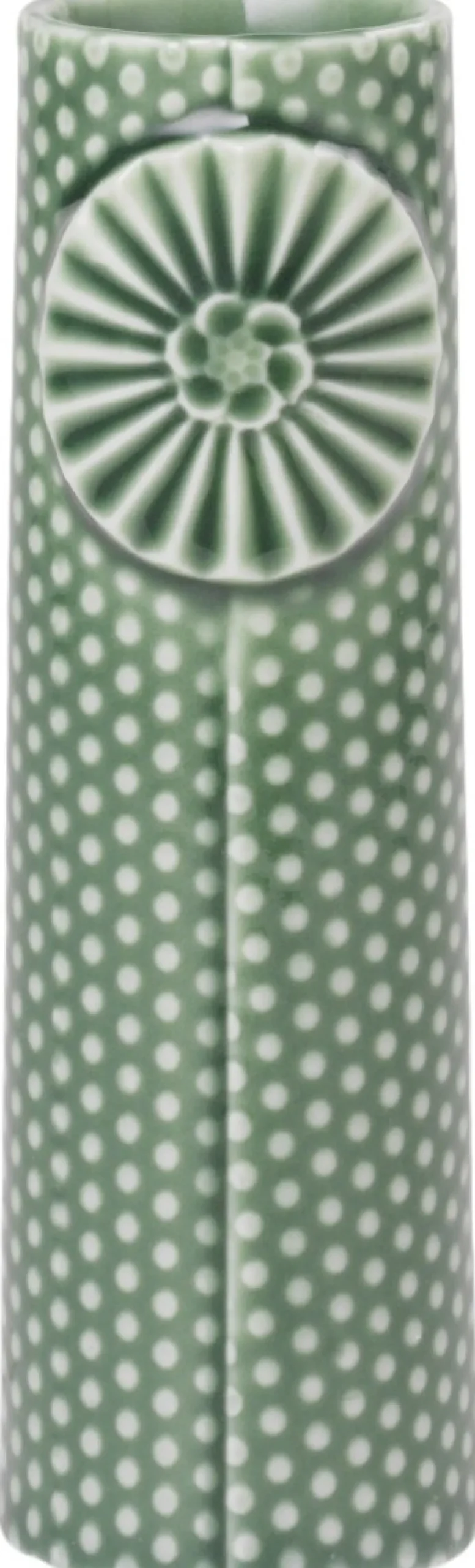 Hot Dottir Nordic Design Pipanella Dot Vase H12,5 cm, Grøn