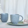 New Dottir Nordic Design Samsurium Twirl Krus 32 cl, Midnight