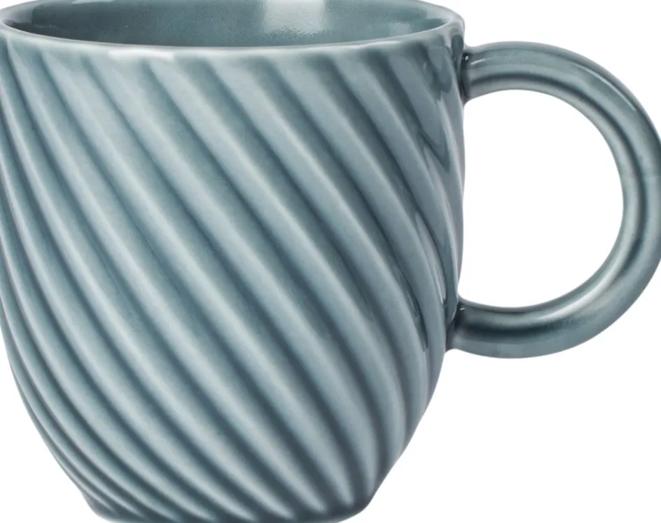 New Dottir Nordic Design Samsurium Twirl Krus 32 cl, Midnight