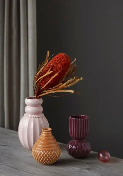 Hot Nordic Design Samsurium Pearlpuff Vase H18,3 cm, Powder Stue|Vaser