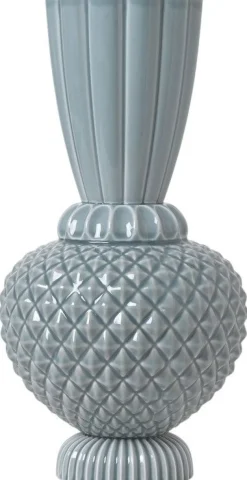 Dottir Stue|Vaser > Nordic Design Samsurium Jumbobell Vase H34,5 cm, Blå/Grå