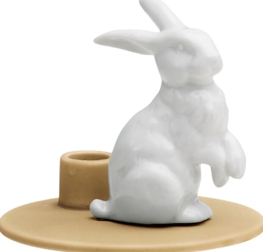Dottir Lysestager > Nordic Design Sweet Stories Lysestage Hare H8 cm,