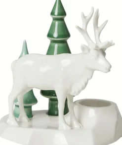 New Dottir Nordic Design Winter Stories Lysestage H14,5 cm, Rensdyr