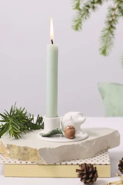 Hot Dottir Nordic Design Winter Stories Lysestage H4,8 cm, Pindsvin