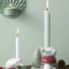 Dottir Lysestager > Nordic Design Winter Stories Lysestage H8,8 cm, Snegl & Svamp