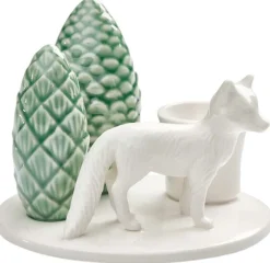 Dottir Lysestager > Nordic Design Winter Stories Lysestage H8 cm, Ræv