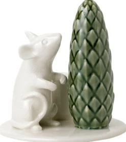 New Nordic Design Winter Stories Lysestage H9,5 cm, Mus Lysestager