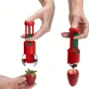 Dreamfarm Skrælleredskaber > Hullapit 3-i-1 Udstener 12,5 cm, Rød/Grøn