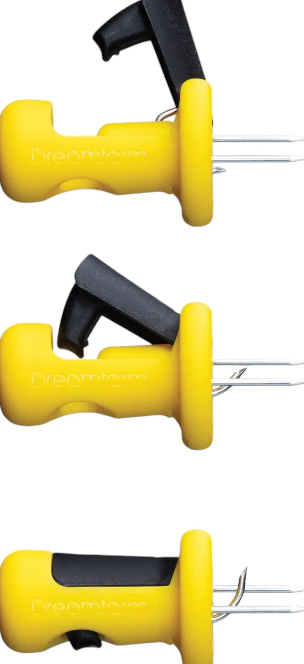 Outlet Lockorns Majsholdere 2 stk. 9,8 cm, Gul/Sort Serveringsbestik