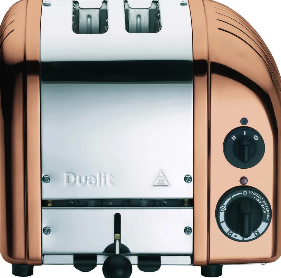 Clearance Dualit Classic Newgen Brødrister 2 Slice, Kobber