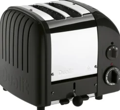 Dualit Classic Newgen Brødrister 2 Slice, Mat Sort