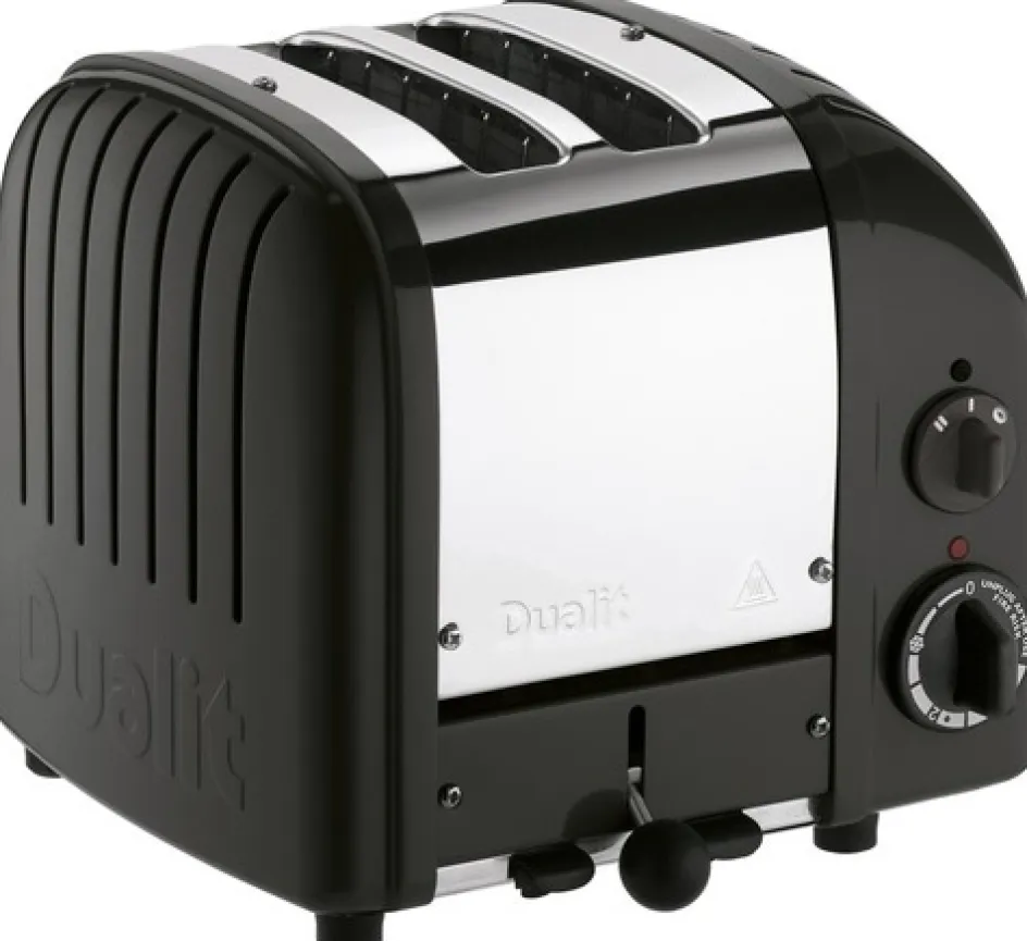 Dualit Classic Newgen Brødrister 2 Slice, Mat Sort