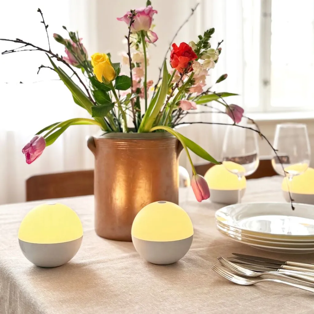 Dyberg Larsen Bordlamper|Trådløse Lamper > Alba Trådløs Bordlampe LED 2 stk. H11 cm,