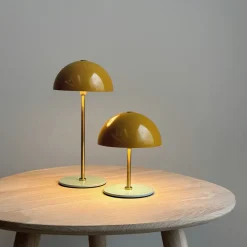 Online Dyberg Larsen ALONG Trådløs Minibordlampe LED 2 stk, Curry/Turkis