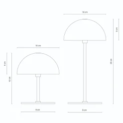 Online Dyberg Larsen ALONG Trådløs Minibordlampe LED 2 stk, Curry/Turkis