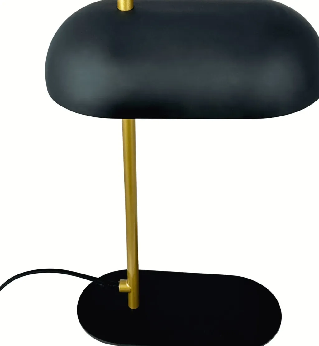 Dyberg Larsen Bordlamper > Arch Mini Bordlampe H32 cm, Sort/Messing