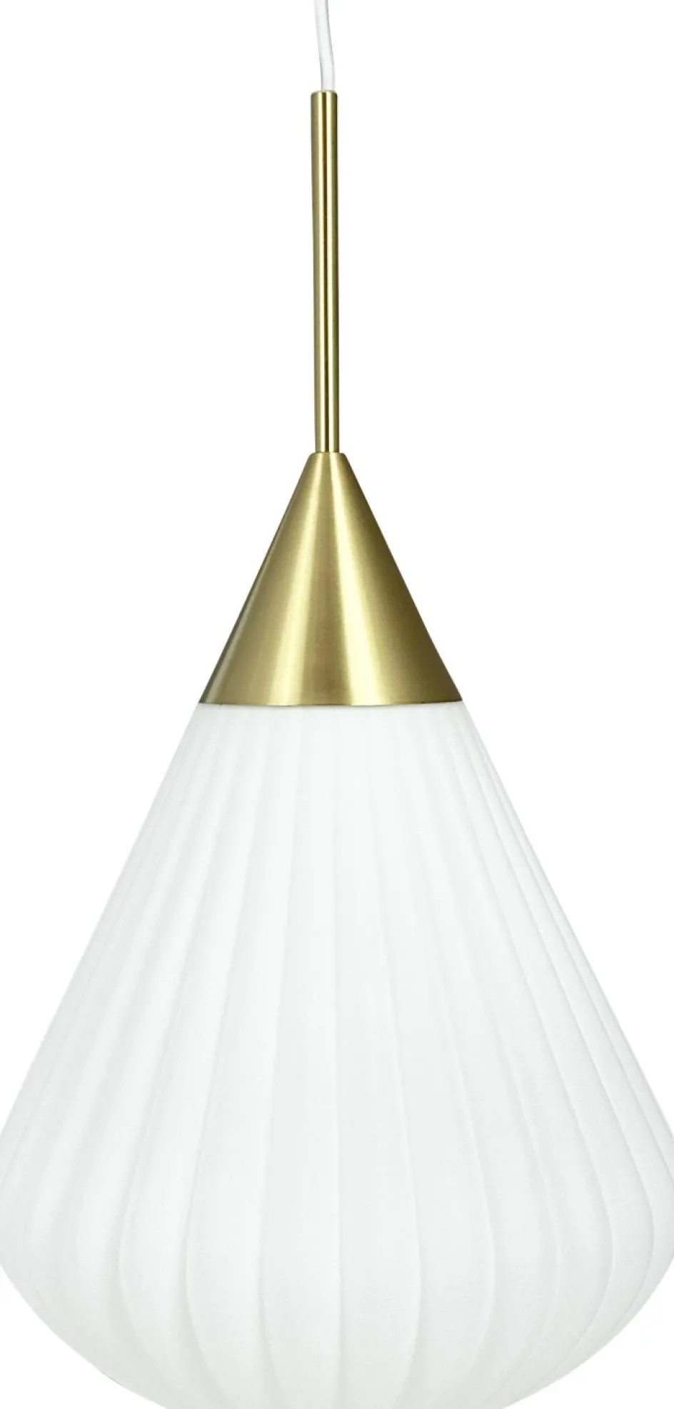 Clearance Dyberg Larsen Ballon Pendel ?33 cm, Opal/Messing