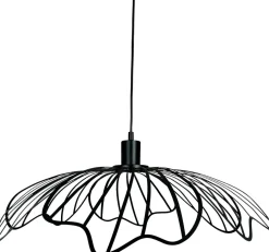Online Dyberg Larsen Blumen Pendel Ø60 cm, Mat Sort