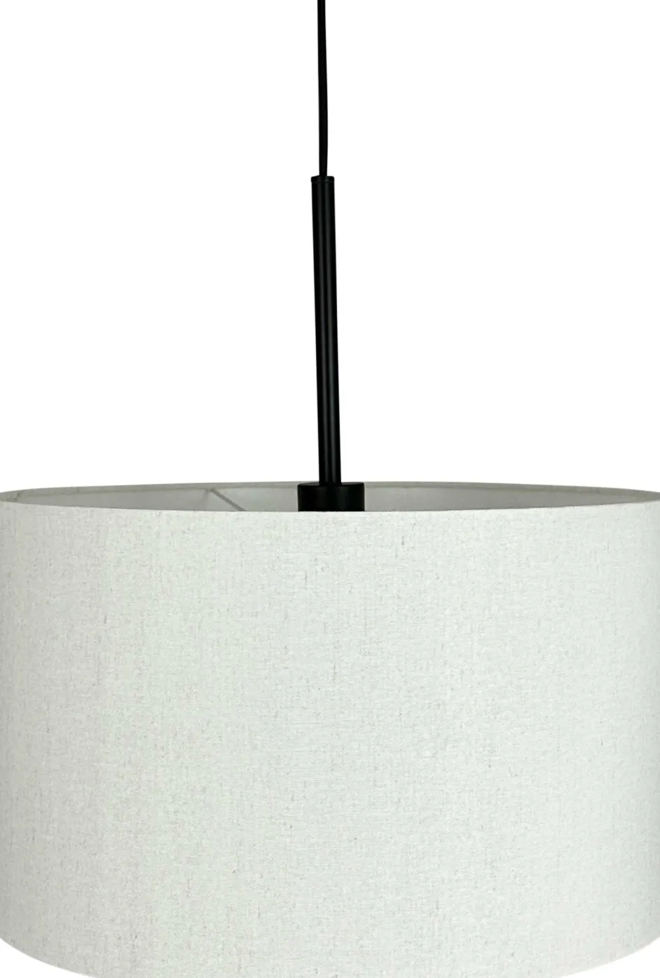 Online Dyberg Larsen Calix Pendel Høj Ø45 cm, Natur/Sort