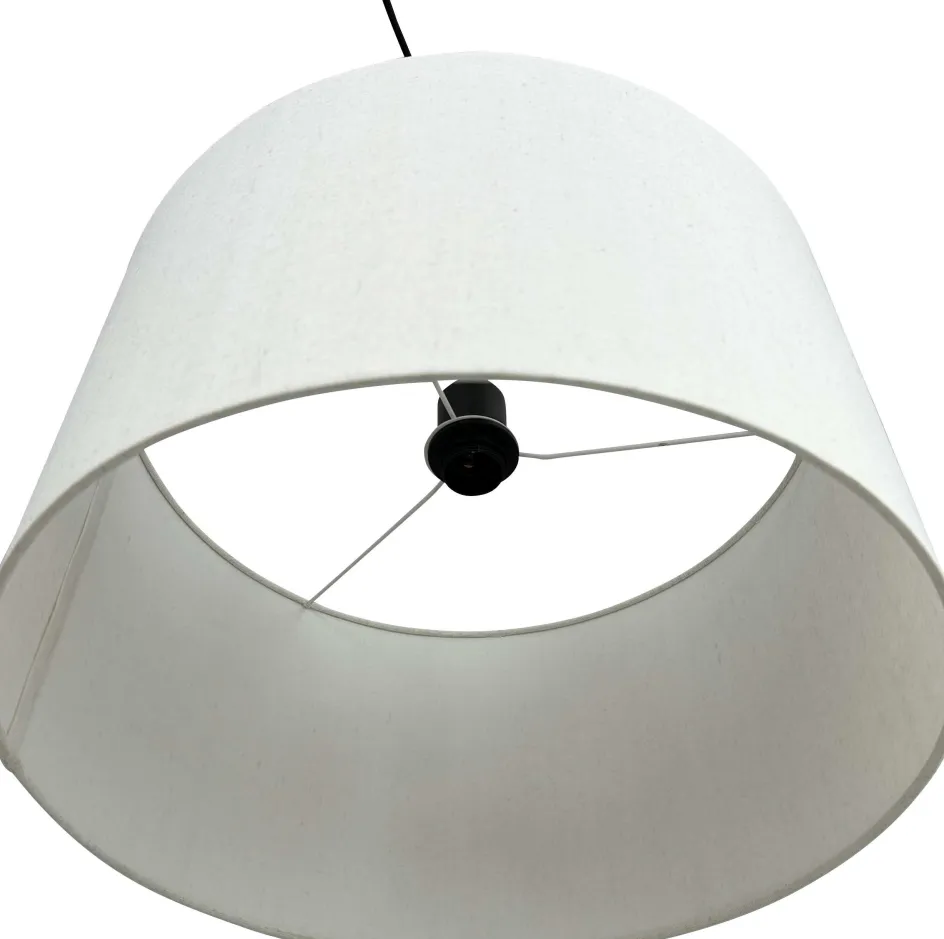 Online Dyberg Larsen Calix Pendel Høj Ø45 cm, Natur/Sort