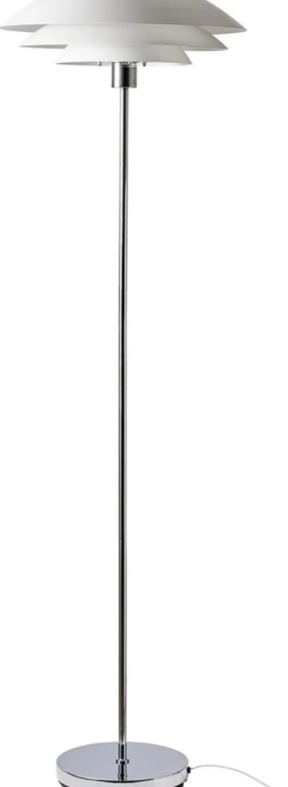 Online Dyberg Larsen DL45 Gulvlampe 146 cm, Hvid