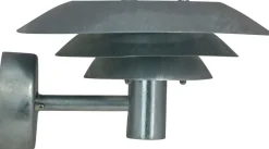 Discount Dyberg Larsen DL25 Udendørs Væglampe 25 cm, Galvaniseret Stål