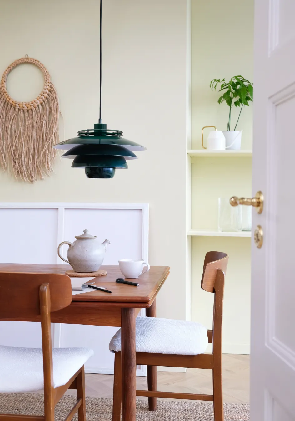 Outlet Dyberg Larsen Ejka Pendel Ø38 cm, Mørkegrøn