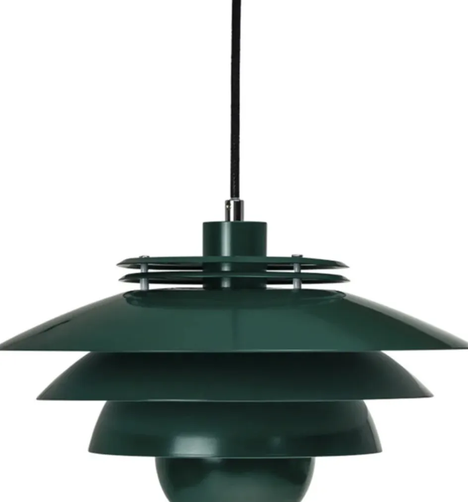 Outlet Dyberg Larsen Ejka Pendel Ø38 cm, Mørkegrøn