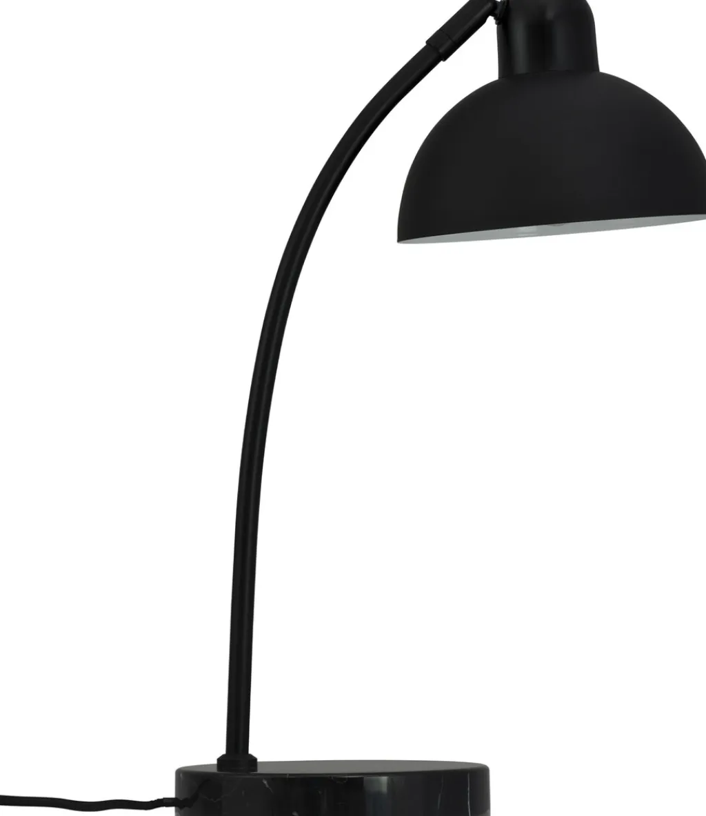 Dyberg Larsen Bordlamper > Eric Bordlampe H48,5 cm, Marmor/Sort