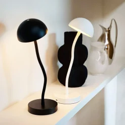 Dyberg Larsen Fonzy Trådløs Bordlampe LED H38 cm, Mat Sort