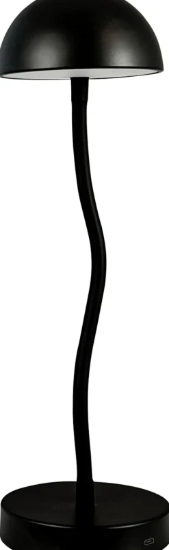 Dyberg Larsen Fonzy Trådløs Bordlampe LED H38 cm, Mat Sort