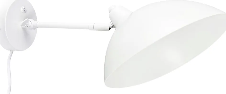 Online Dyberg Larsen Futura Væglampe 43 cm, Hvid
