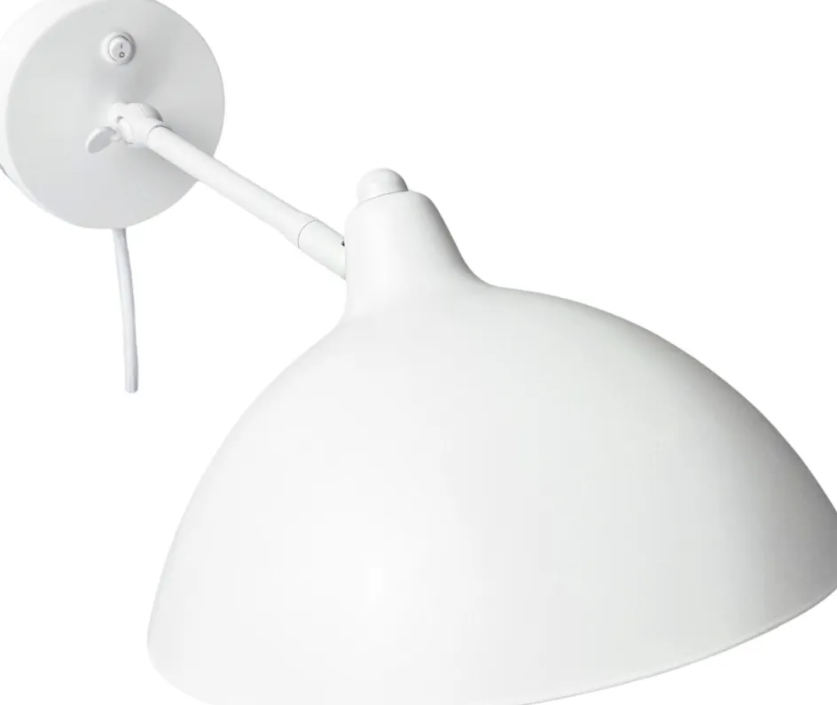 Online Dyberg Larsen Futura Væglampe 43 cm, Hvid