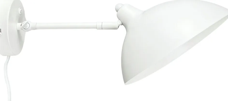 Online Dyberg Larsen Futura Væglampe 43 cm, Hvid
