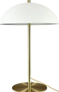 Discount Dyberg Larsen Globus Bordlampe H43,5 cm, Beige/Messing
