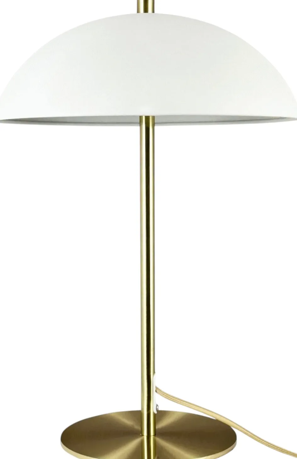 Discount Dyberg Larsen Globus Bordlampe H43,5 cm, Beige/Messing