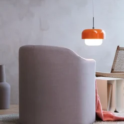 Clearance Dyberg Larsen Haipot Pendel Ø23 cm, Orange