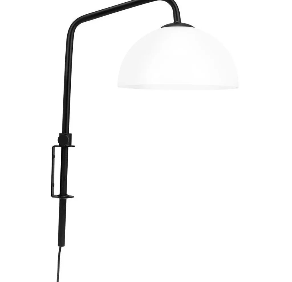 Dyberg Larsen Lamper Til Soveværelset|Lamper Til Køkkenet > Jazz Væglampe 43 cm, Sort/Hvid