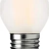Dyberg Larsen E27 Led-Pærer > Kronepære LED E27 6W 3 Step, Mat